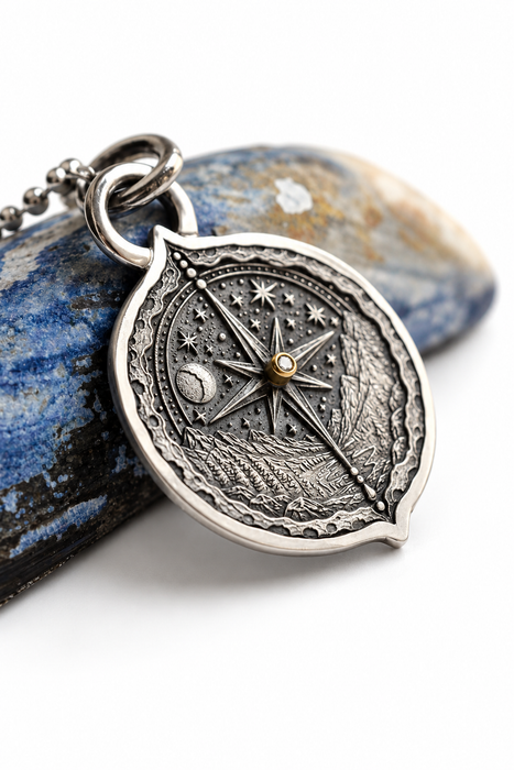North Star Diamond Pendant