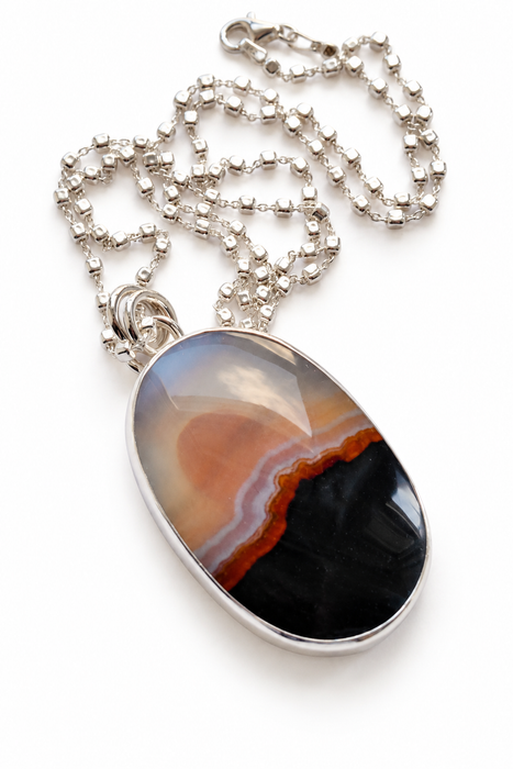 Landscape Agate Necklace