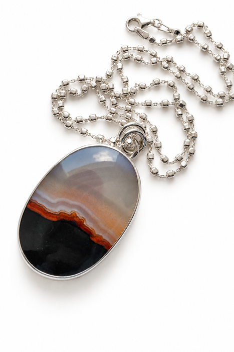 Landscape Agate Necklace
