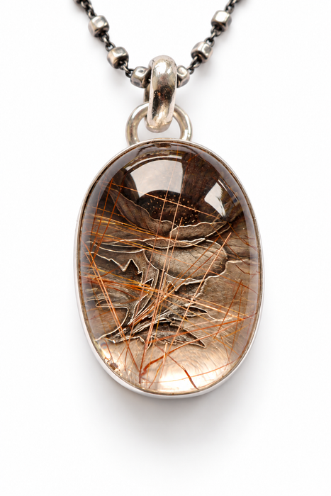 Rutilated Quartz Necklace