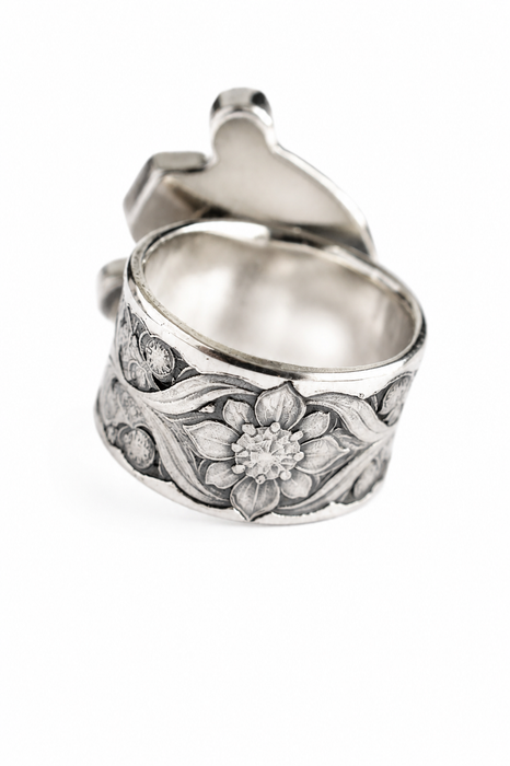 Keshi Pearl, Moonstone and Peridot Ring
