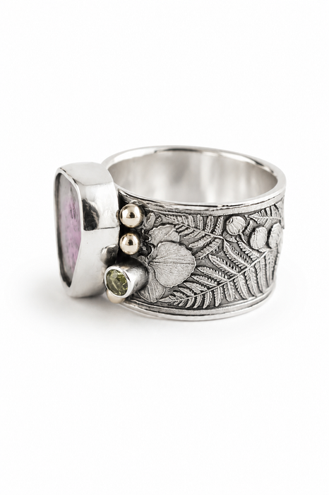 Watermelon Tourmaline Ring