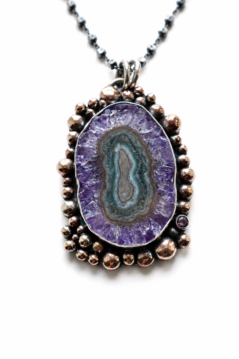 Amethyst Stalactite Necklace