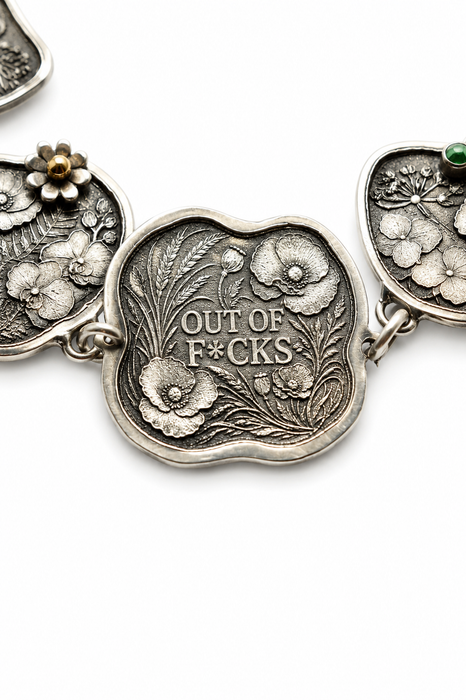 Out of F*cks Botanical Bracelet