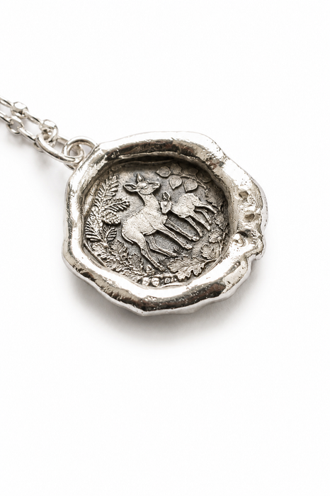 Woodland Silver Necklace