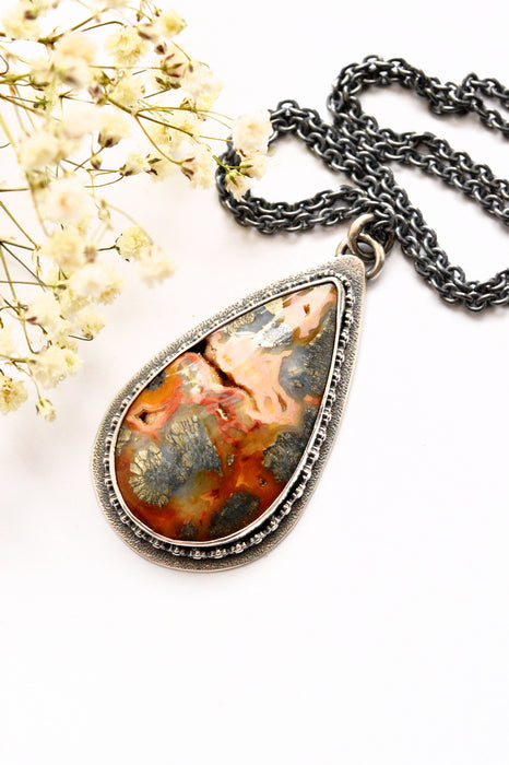 Marcasite Necklace in Sterling Silver