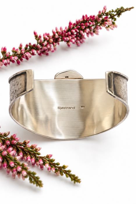 Night Owls- Woodland Sterling Silver Cuff